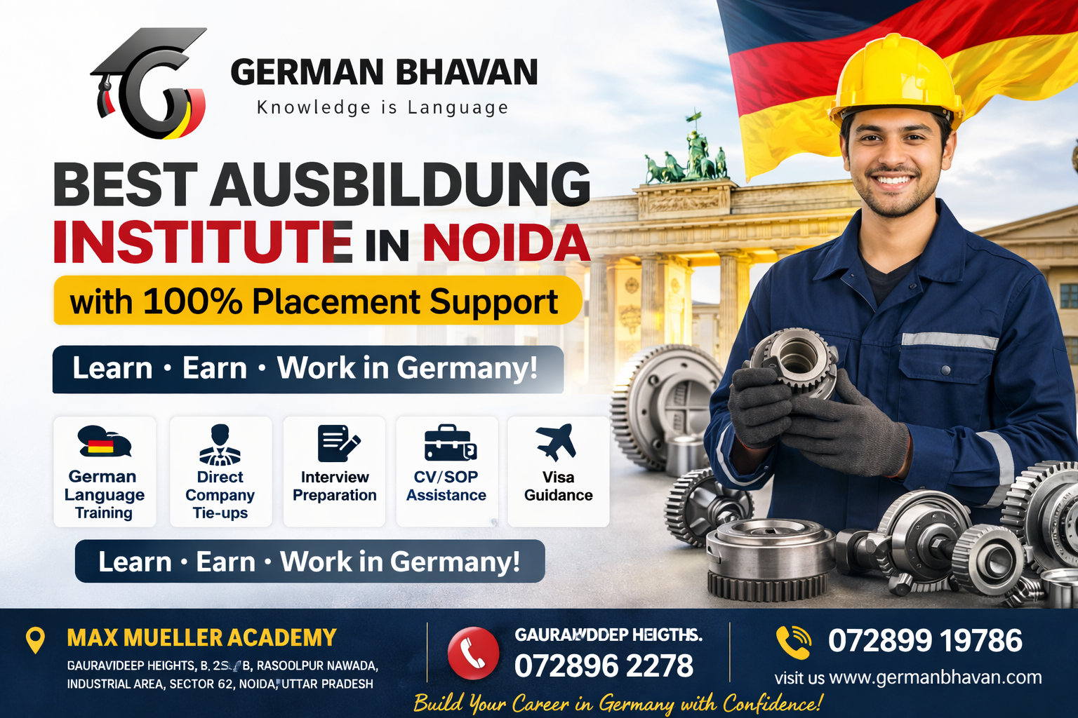 Best Ausbildung Institute in Noida with 100% Placement Support